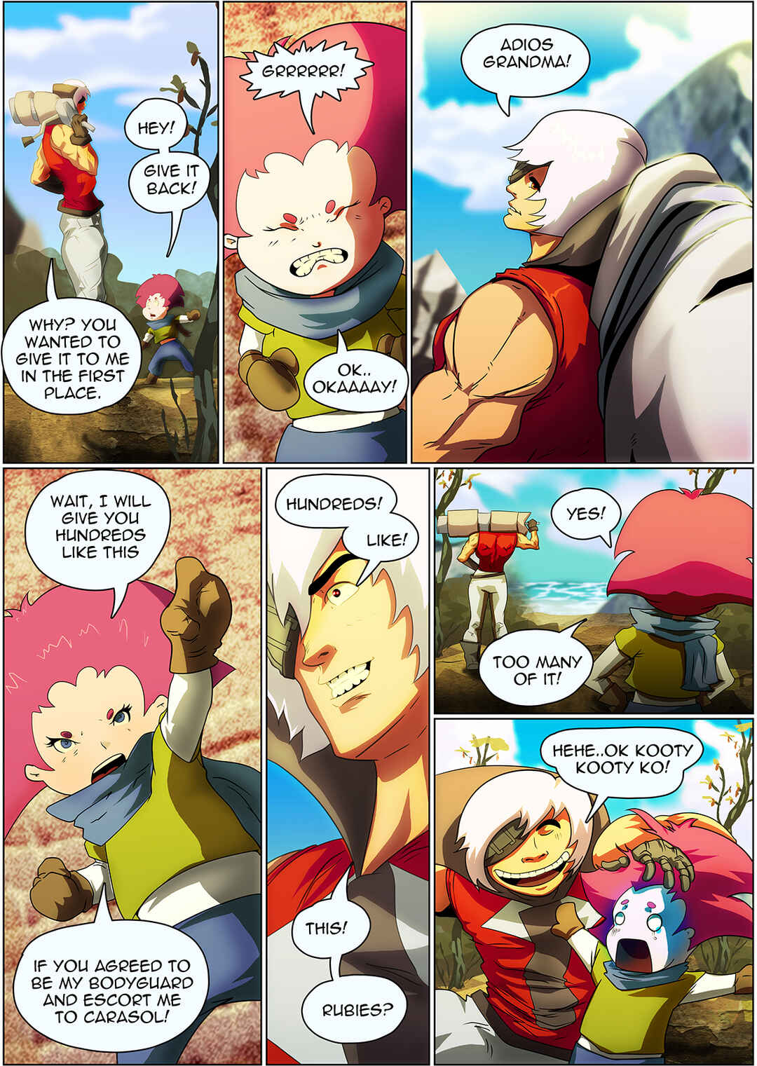 Vanilla land Chapter 19 - Page 1