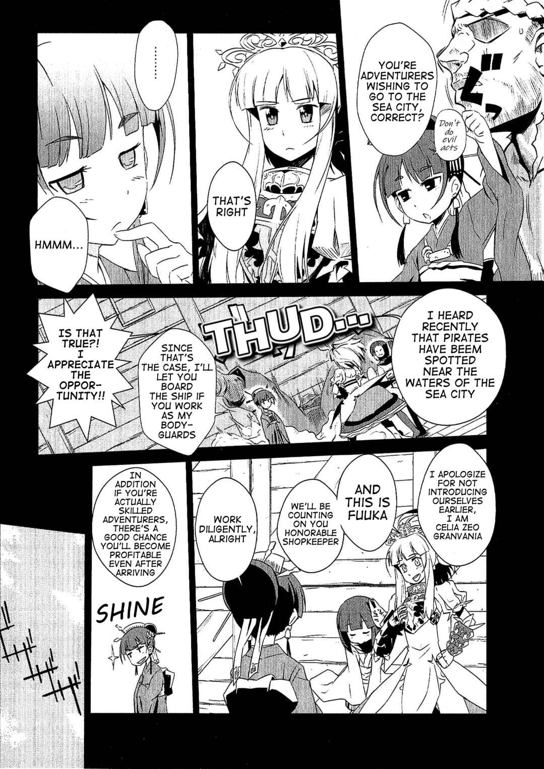 Etrian Odyssey III: The Deep Sea War Princess Chapter 1 - Page 10