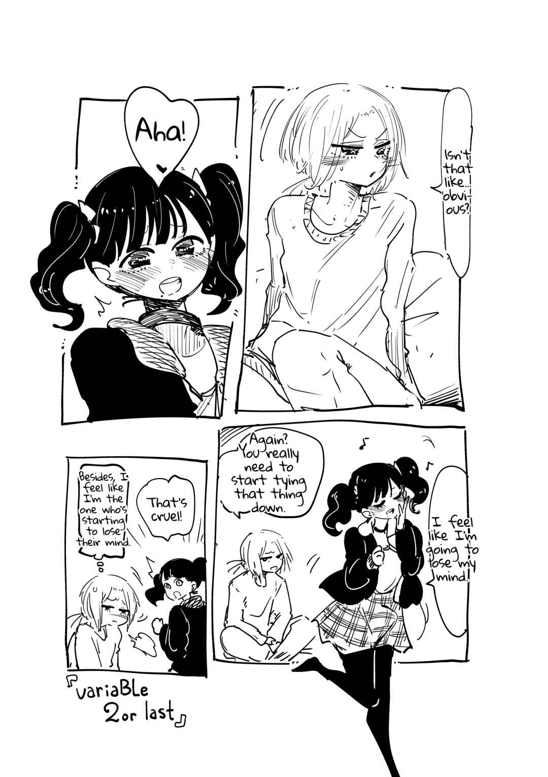 variaBLe X or last Chapter 2 - Page 4