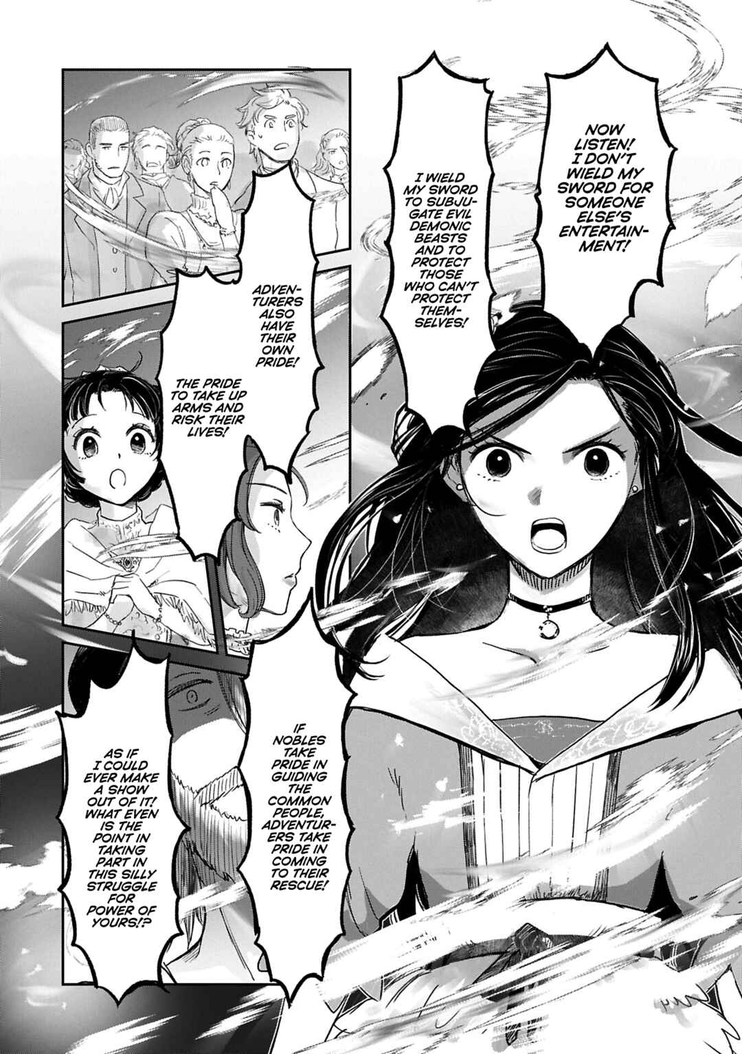 Boukensha ni Naritai to Miyako ni Deteitta Musume ga S-Rank ni Natteta: Kurokami no Ikusaotome Chapter 48 - Page 24