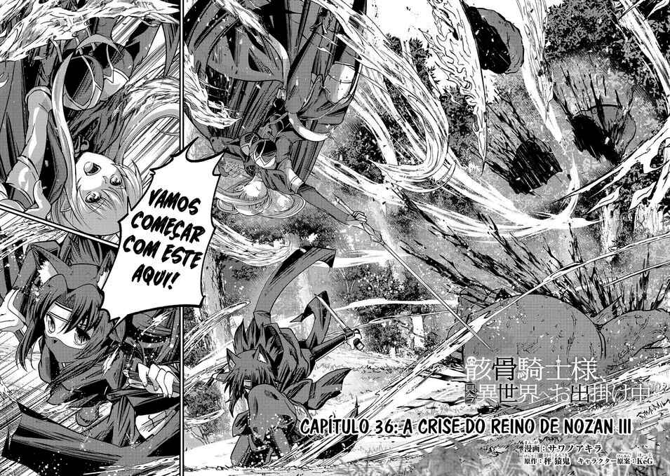 Gaikotsu Kishi-sama, Tadaima Isekai e Odekake-chuu Chapter 36 - Page 3