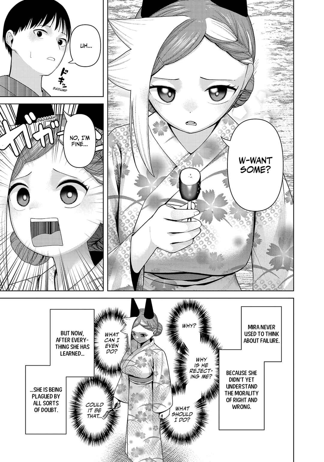 Kaijin Mira no Dai-2 Keitai ga Kawaisugiru Chapter 39 - Page 7