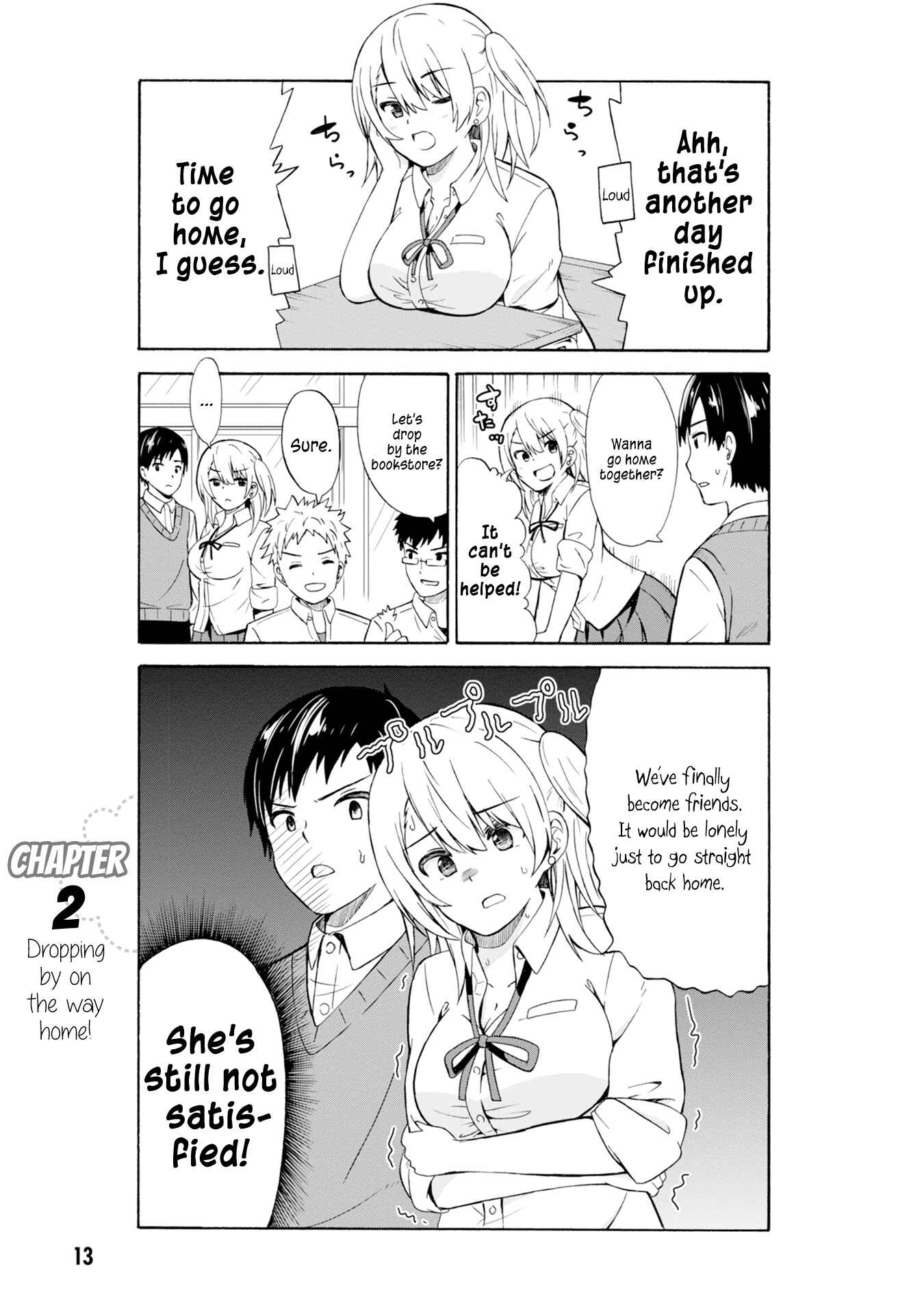 Usami-san wa Kamawaretai! Chapter 2 - Page 2