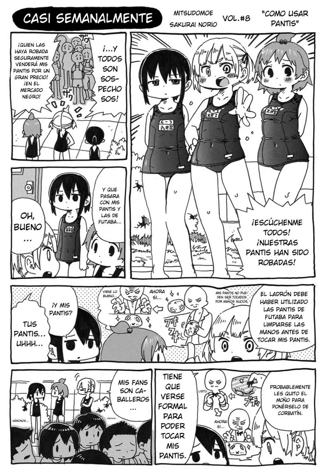 Mitsudomoe Chapter 254 - Page 10