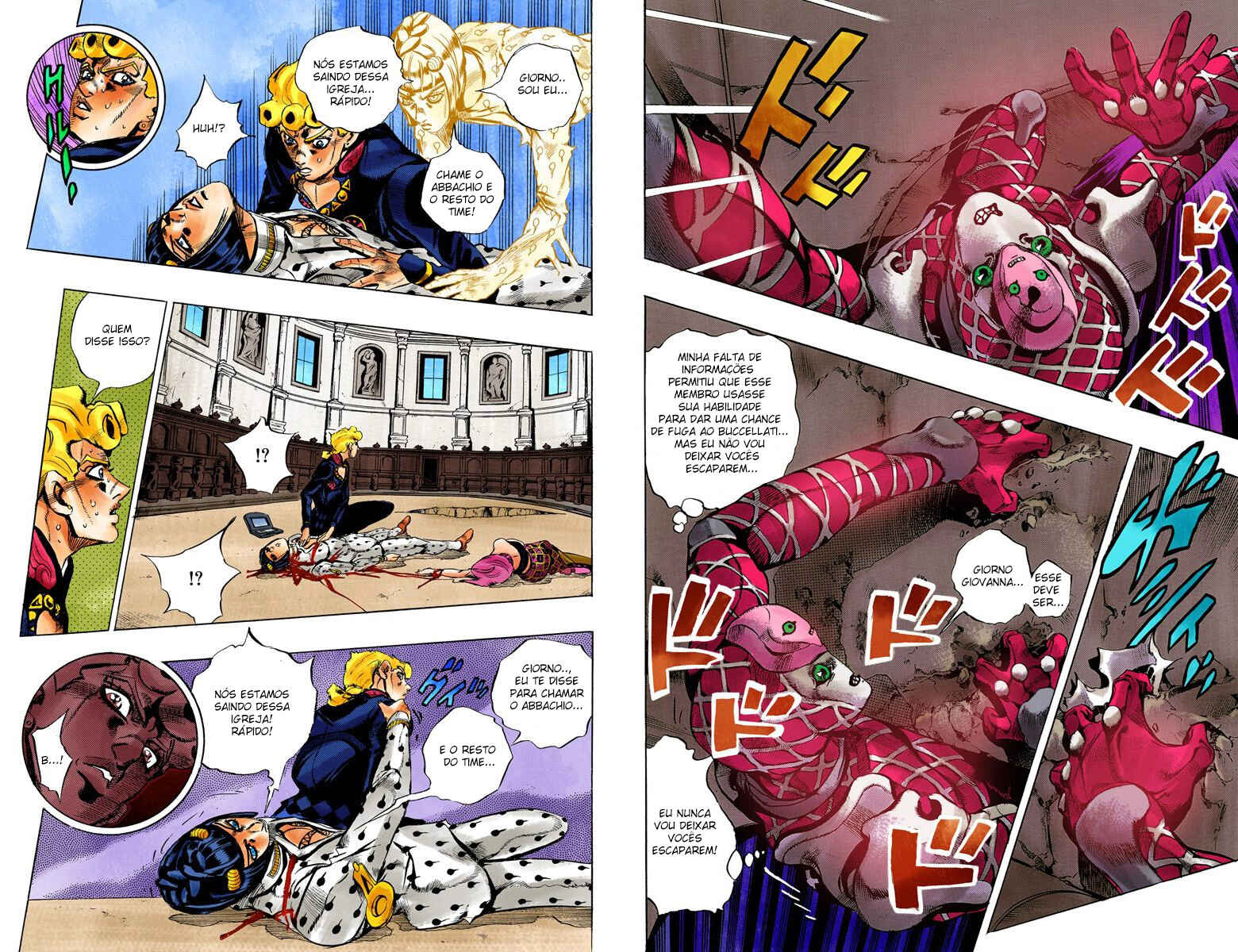 JoJo no Kimyou na Bouken: Part 5 - Ougon no Kaze Color-ban Chapter 83 - Page 4
