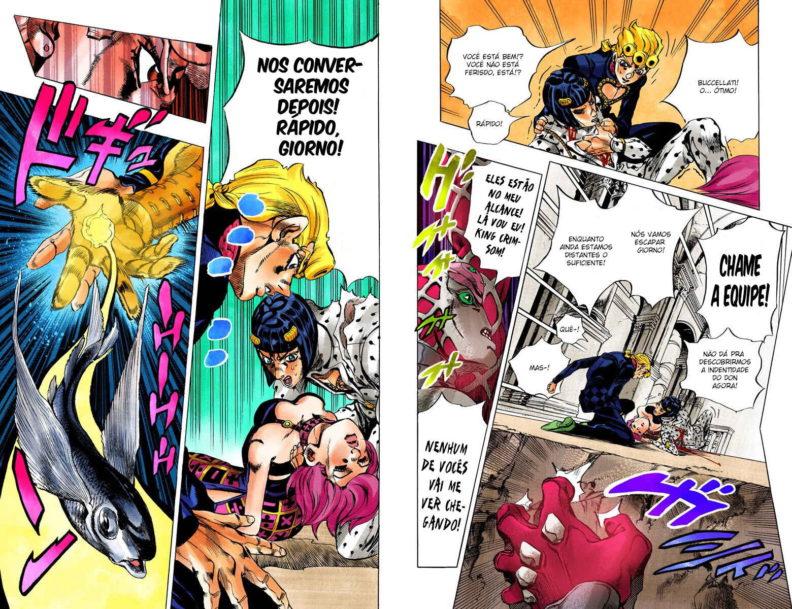 JoJo no Kimyou na Bouken: Part 5 - Ougon no Kaze Color-ban Chapter 83 - Page 5