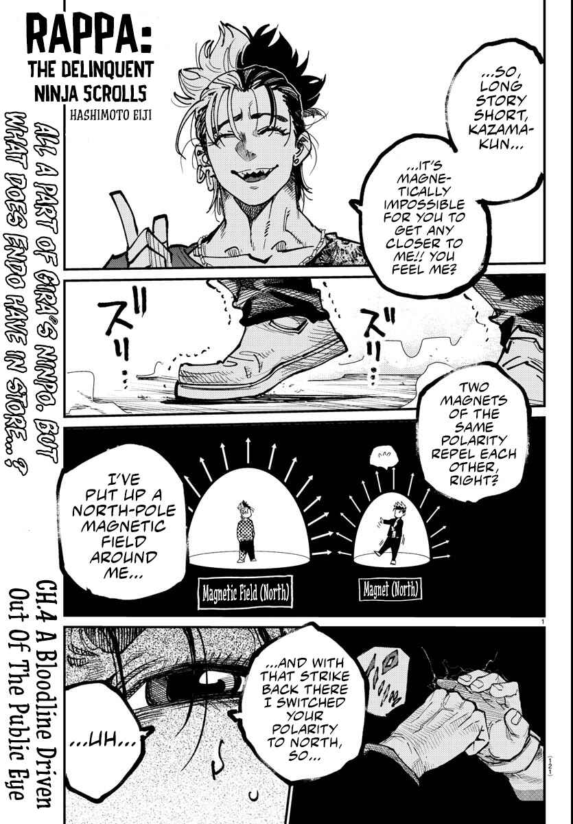 Rappa - Yankee Ninpuuchou Chapter 4 - Page 1