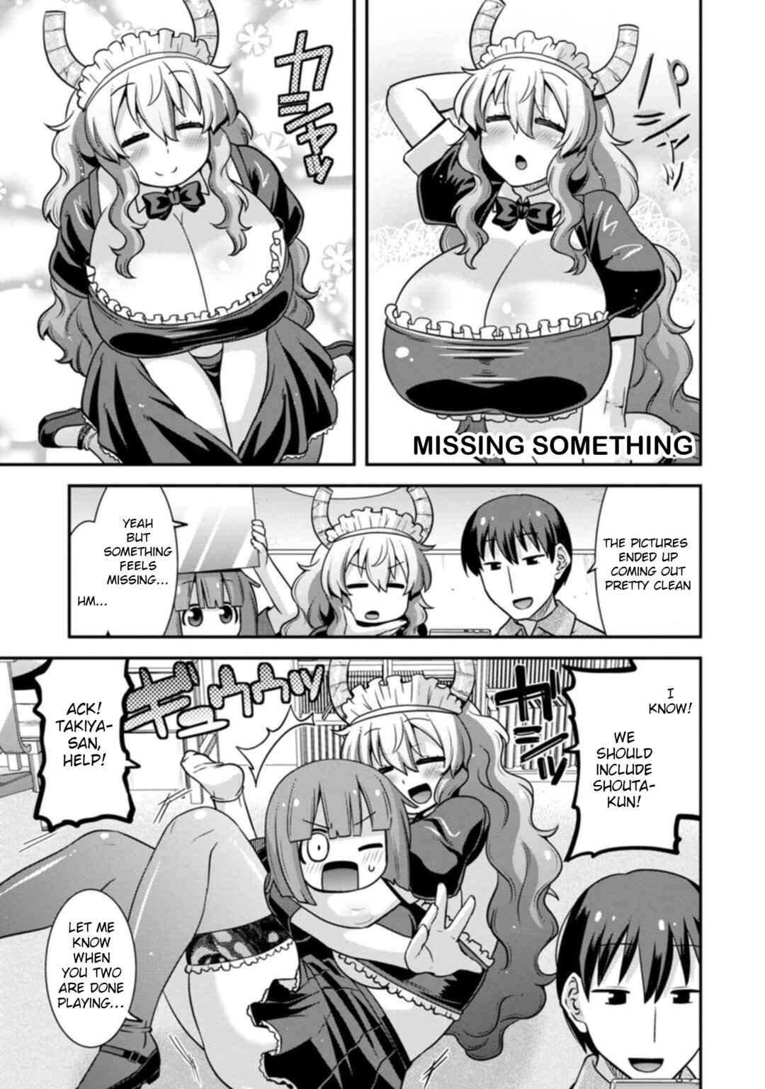 Kobayashi-san Chi no Maid Dragon - Lucoa wa Boku no ×× Desu Chapter 32 - Page 7