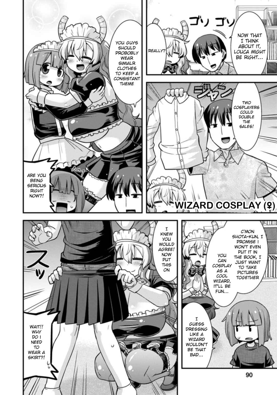 Kobayashi-san Chi no Maid Dragon - Lucoa wa Boku no ×× Desu Chapter 32 - Page 8