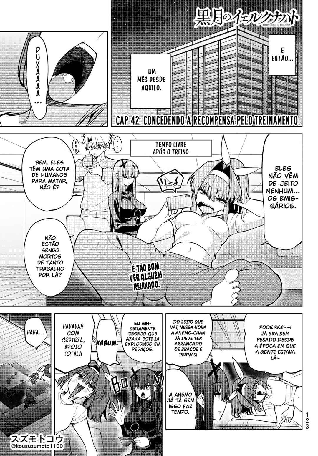 Kurotsuki no Yaergnacht Chapter 42 - Page 1