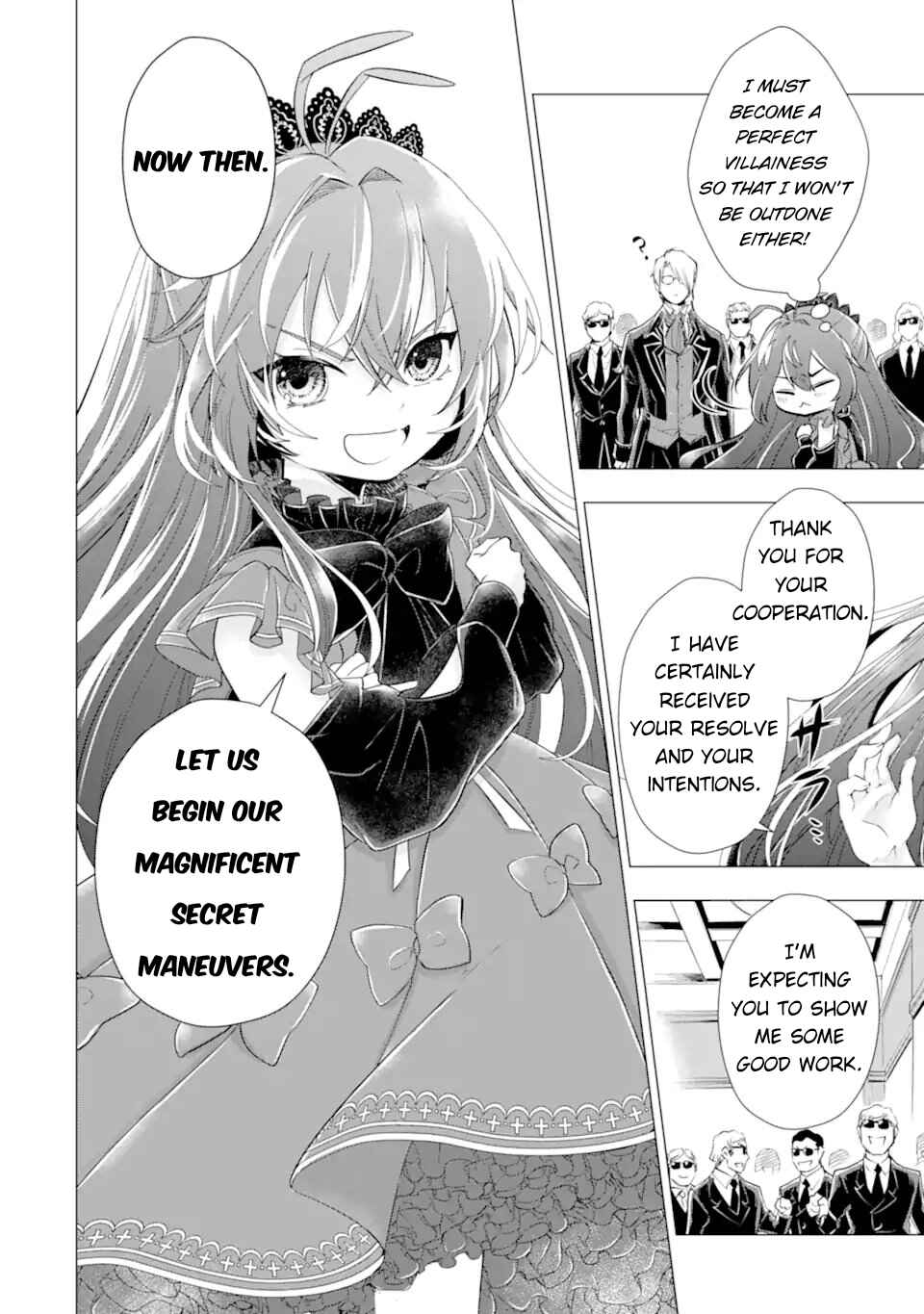 Kareinaru Akujo ni Naritai wa!: Aisare Tensei Shoujo wa, Tanoshii Nidome no Jinsei o Okurimasu Chapter 5 - Page 14