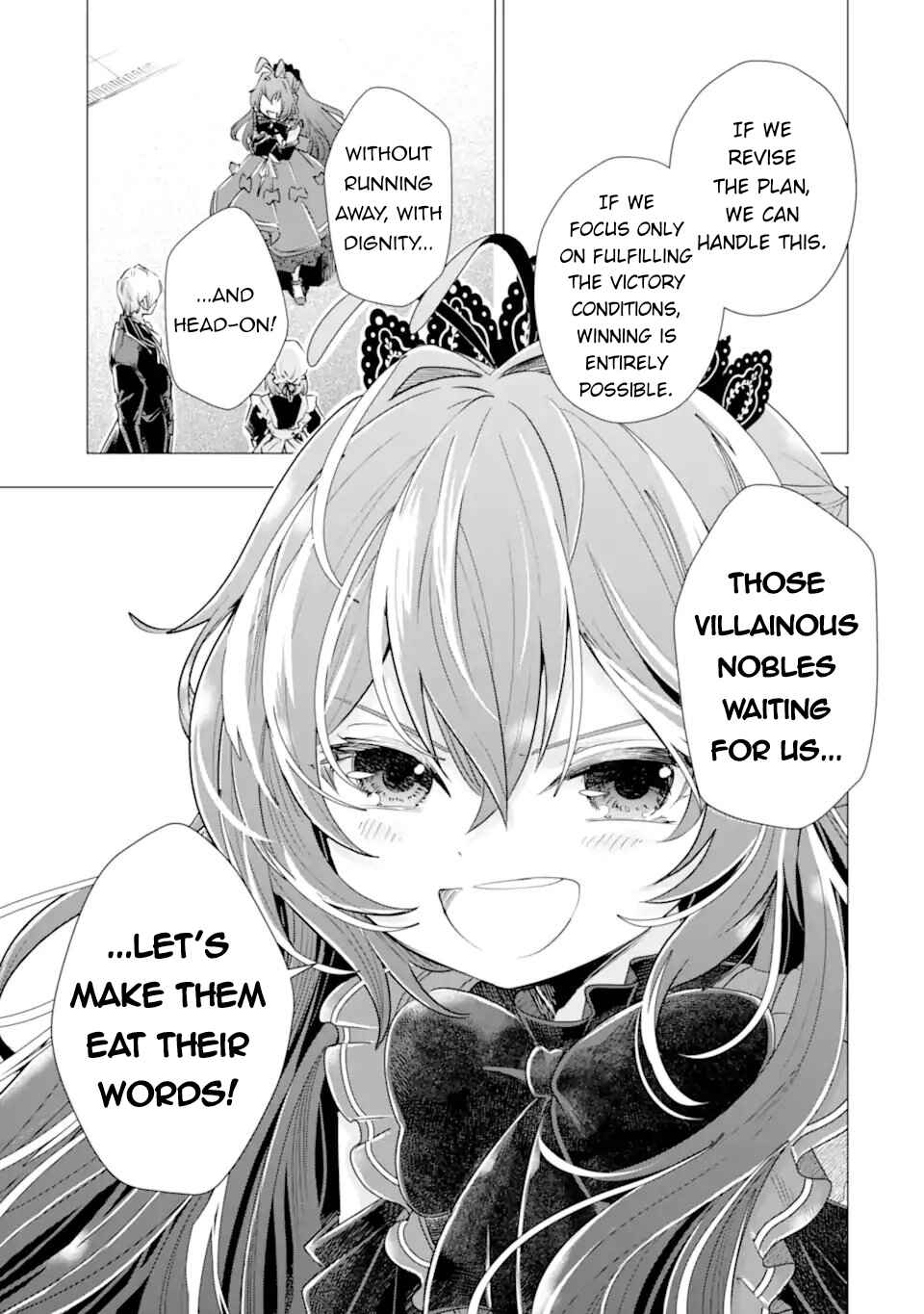 Kareinaru Akujo ni Naritai wa!: Aisare Tensei Shoujo wa, Tanoshii Nidome no Jinsei o Okurimasu Chapter 5 - Page 35