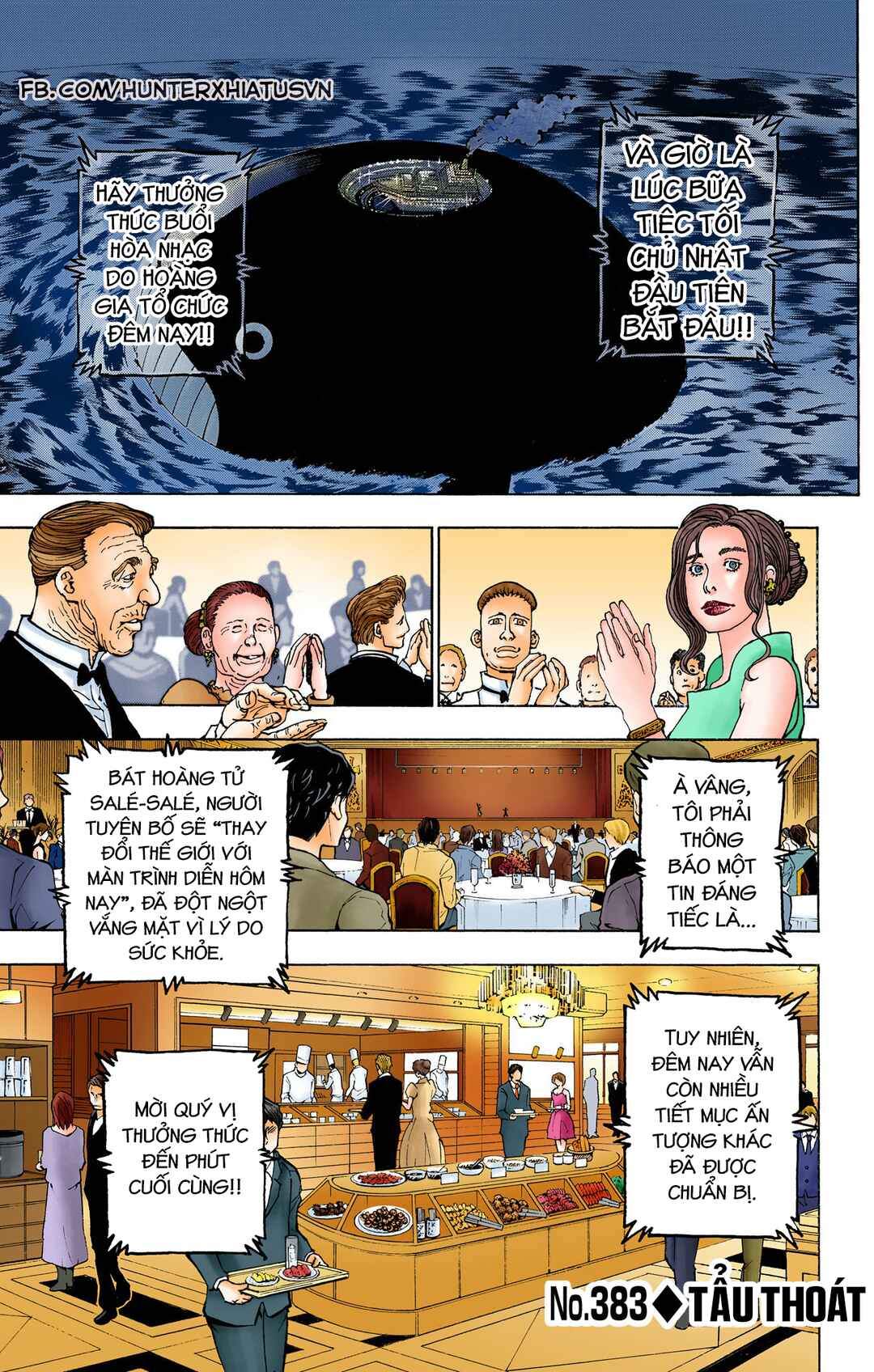 Hunter x Hunter (Official Colored) Chapter 383 - Page 1