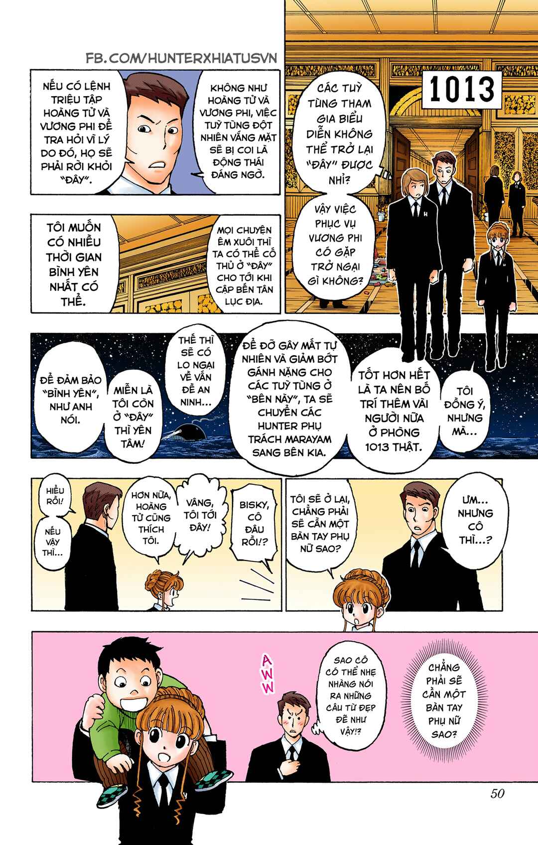 Hunter x Hunter (Official Colored) Chapter 383 - Page 4