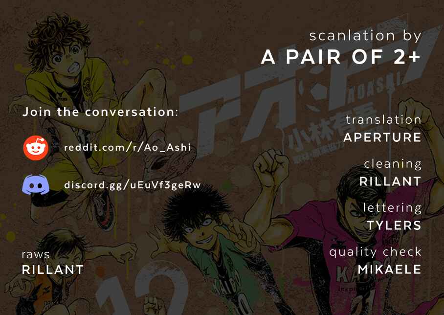 Ao Ashi Chapter 406 - Page 1