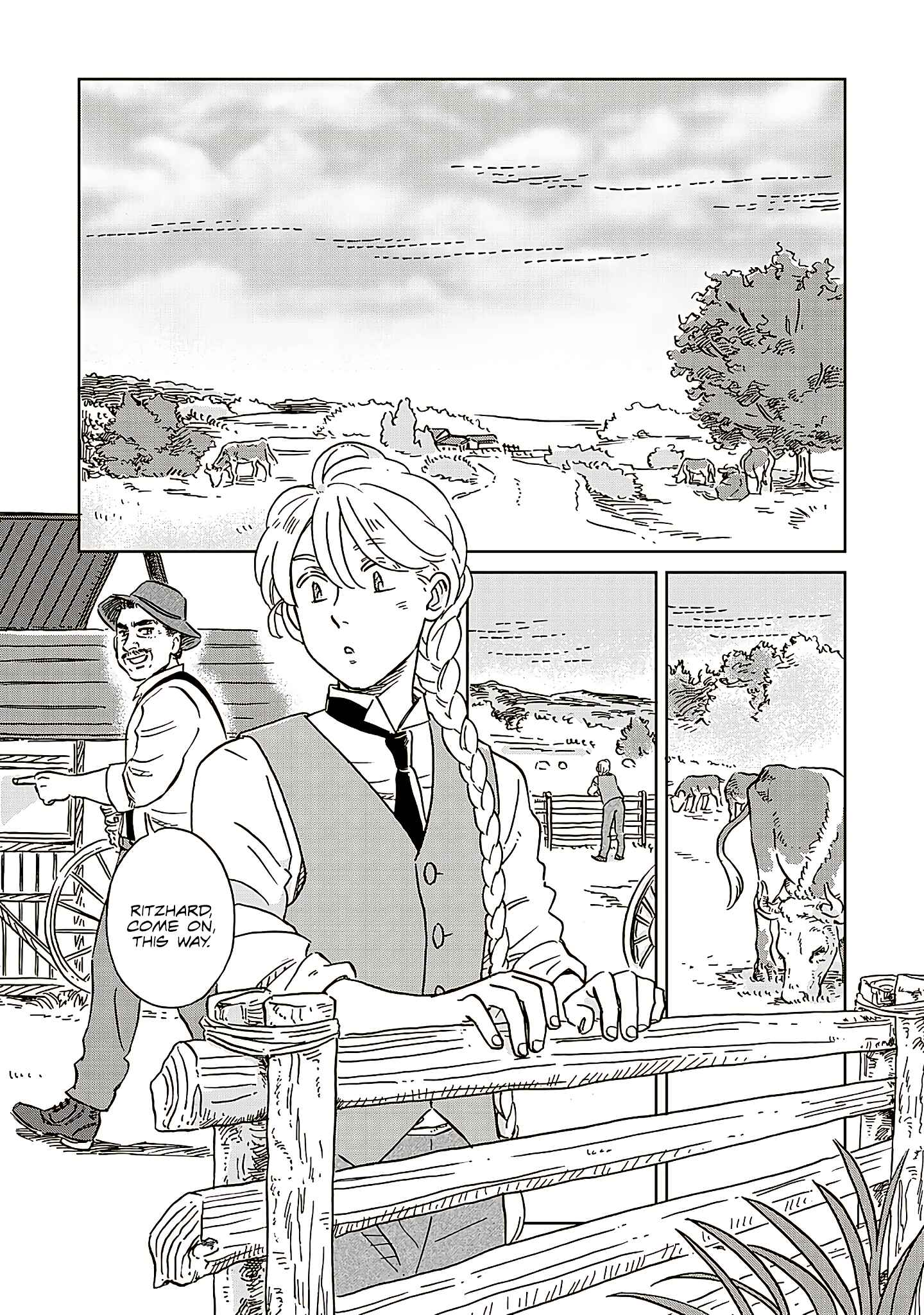 Hokuo Kizoku to Moukinzuma no Yukiguni Karigurashi Chapter 56 - Page 1