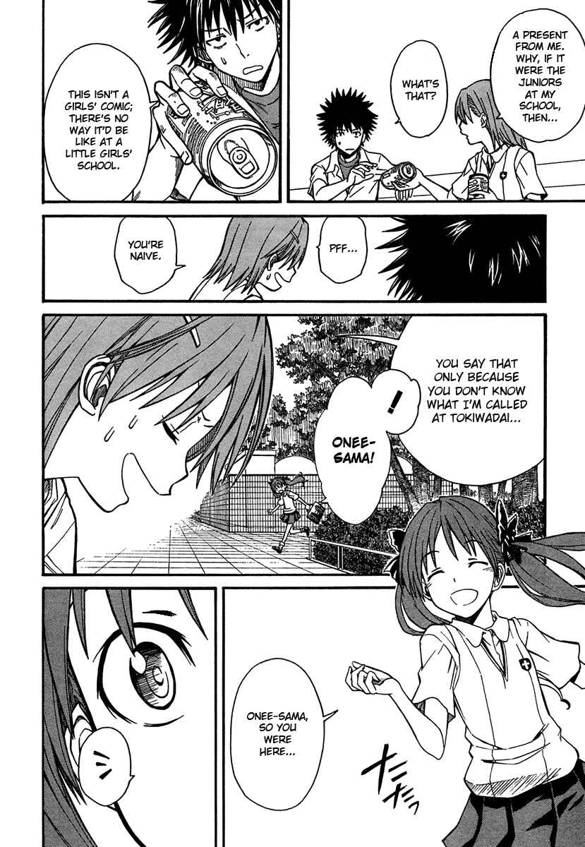Toaru Majutsu no Index Gaiden: Toaru Kagaku no Railgun Chapter 31 - Page 15