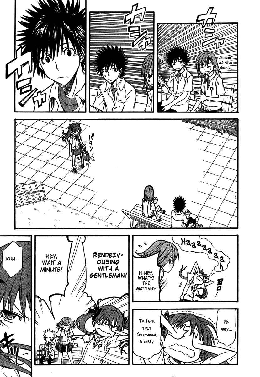 Toaru Majutsu no Index Gaiden: Toaru Kagaku no Railgun Chapter 31 - Page 16