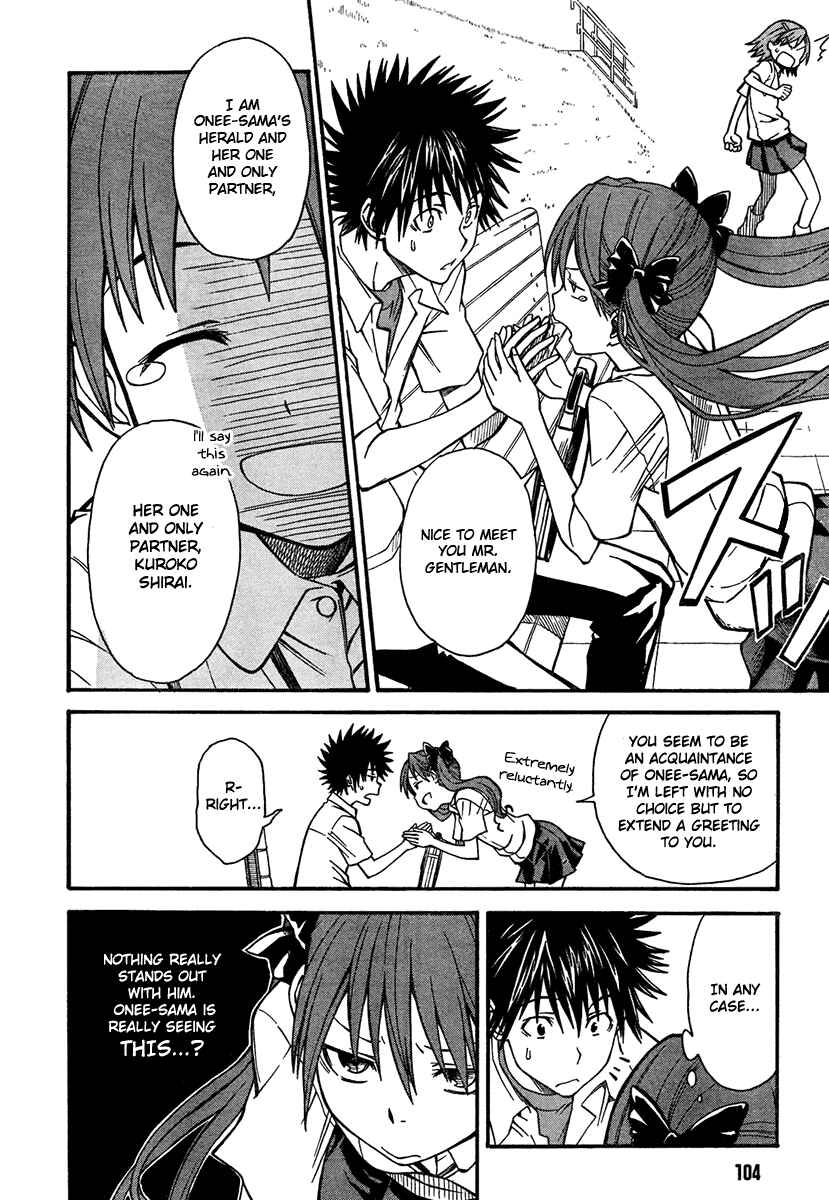 Toaru Majutsu no Index Gaiden: Toaru Kagaku no Railgun Chapter 31 - Page 17