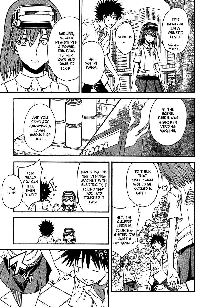 Toaru Majutsu no Index Gaiden: Toaru Kagaku no Railgun Chapter 31 - Page 22