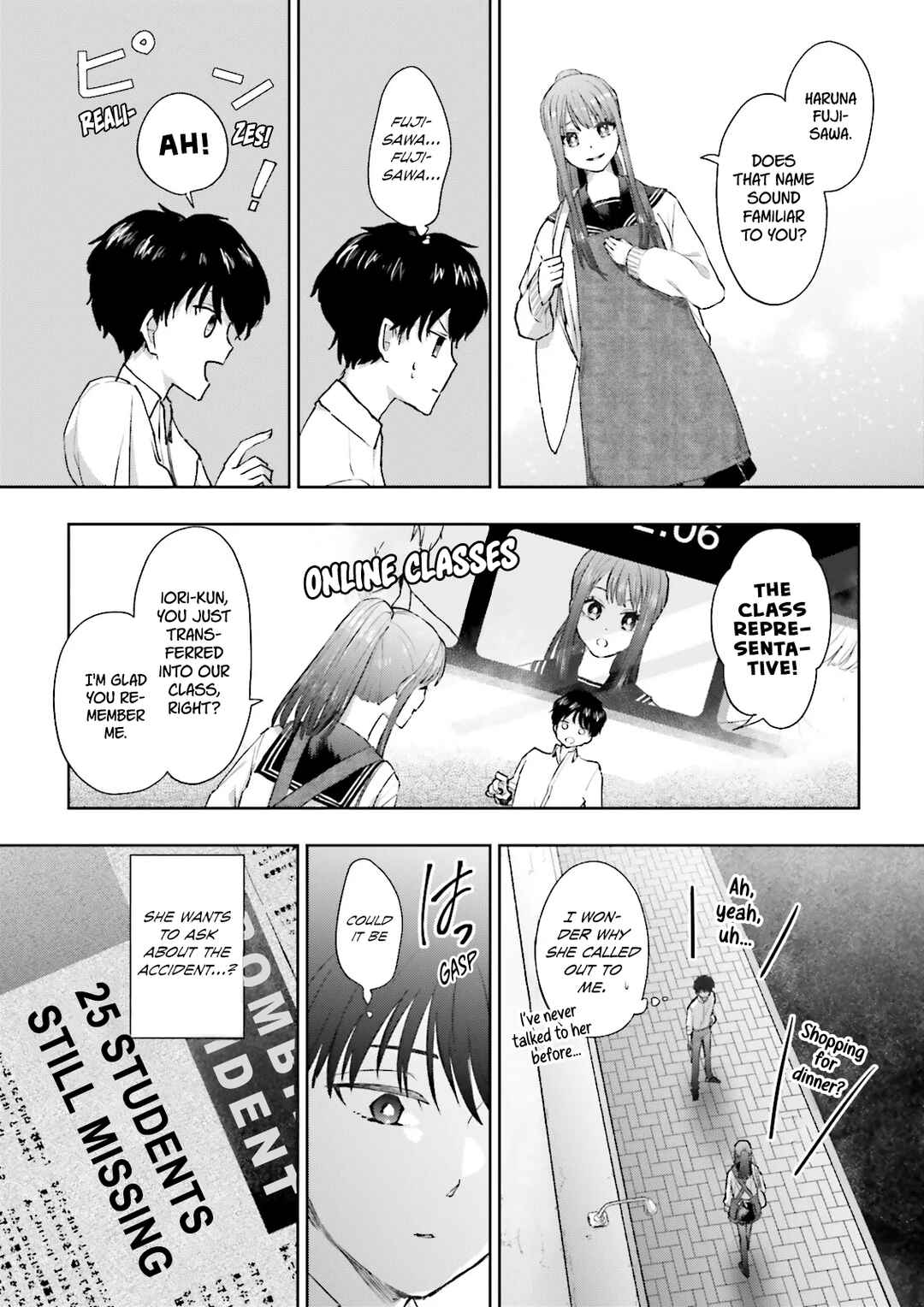 Classmate wa Isekai de Yuusha ni Natta kedo, Ore dake Gendai Nihon ni Okizari ni Narimashita Chapter 3.3 - Page 3