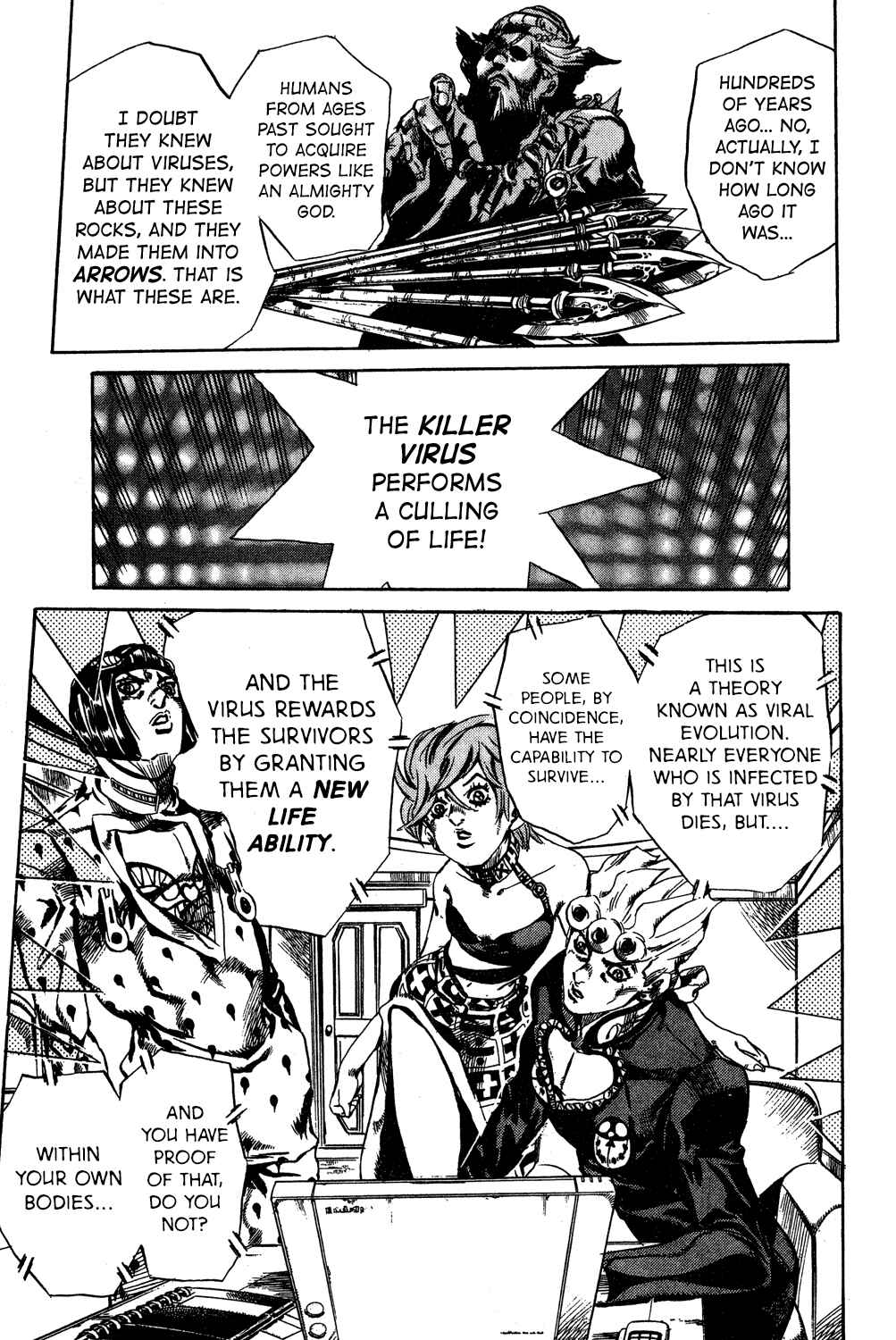 JoJo no Kimyou na Bouken: Part 5 - Ougon no Kaze Chapter 113 - Page 10