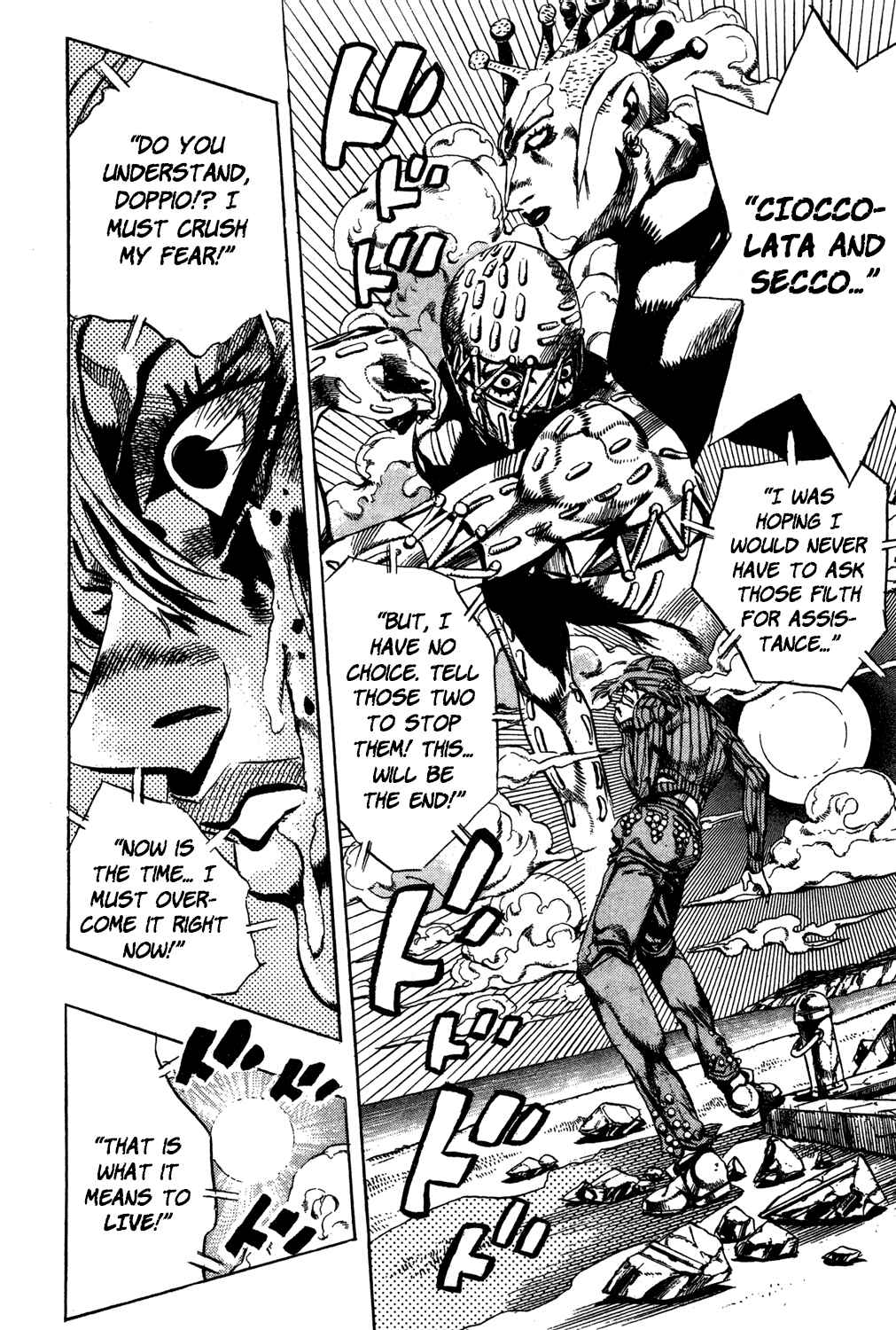 JoJo no Kimyou na Bouken: Part 5 - Ougon no Kaze Chapter 113 - Page 5