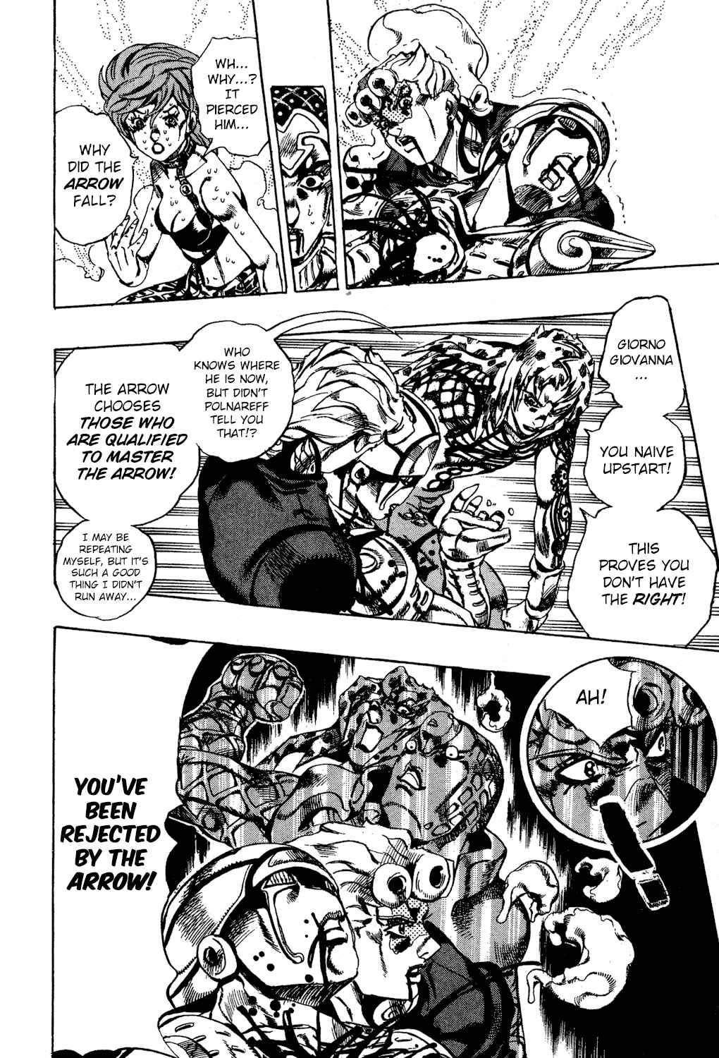 JoJo no Kimyou na Bouken: Part 5 - Ougon no Kaze Chapter 146 - Page 15