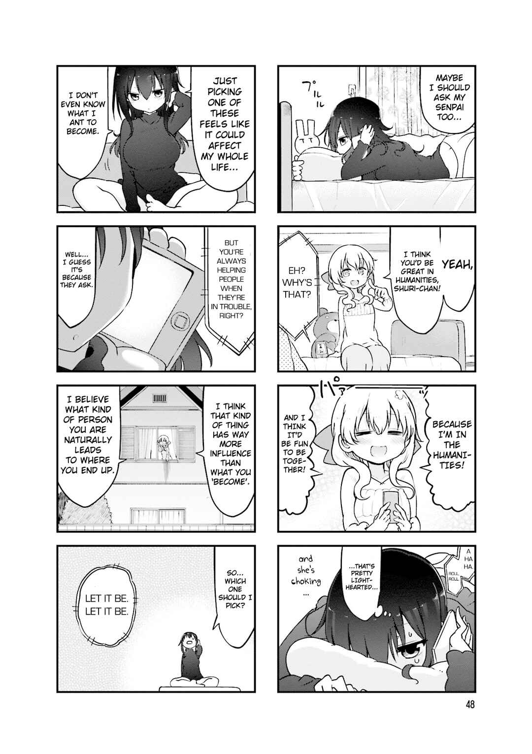 Komori-san wa Kotowarenai! Chapter 89 - Page 7