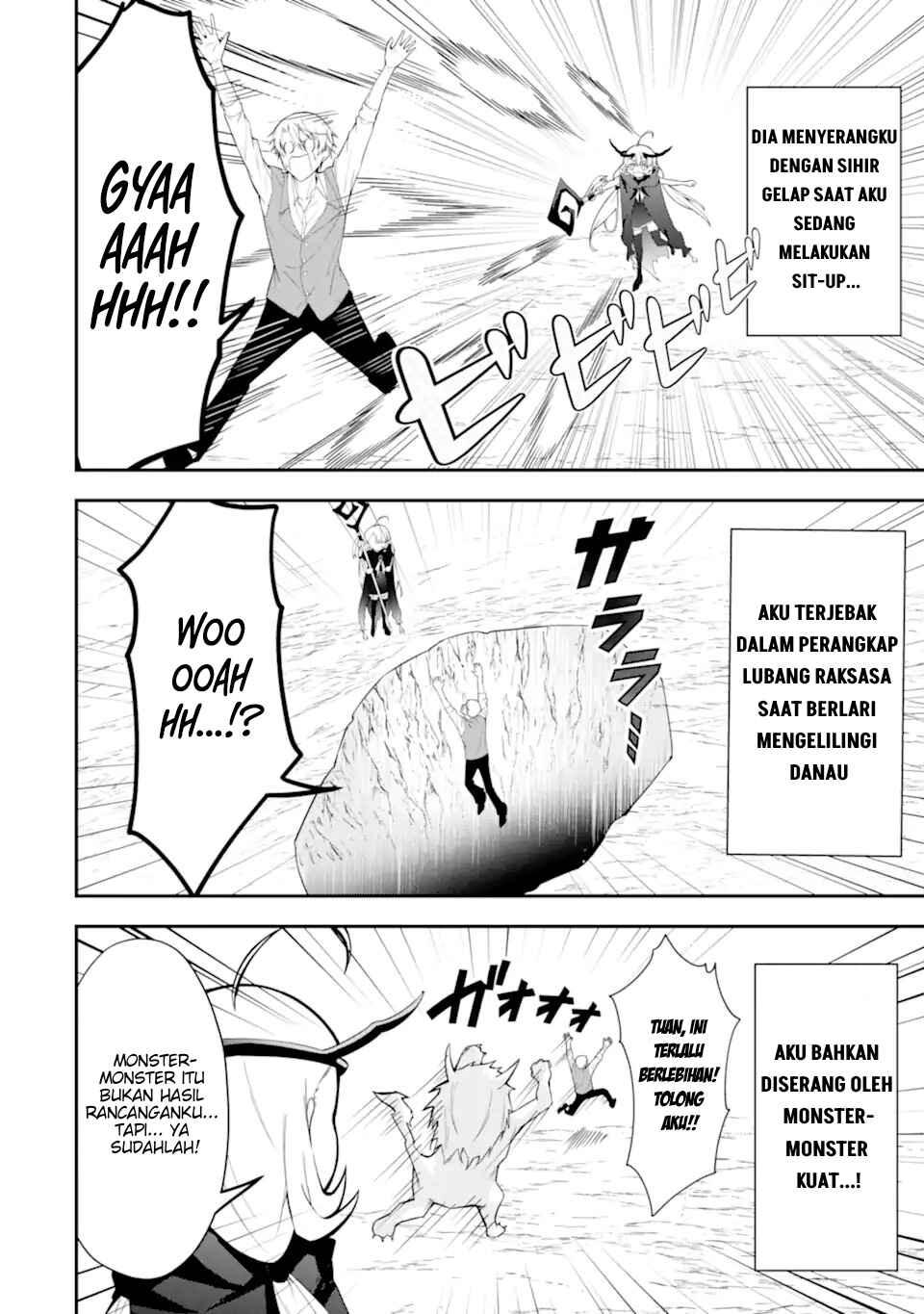 Shokei Flag no Akuyaku Kizoku ni Tensei Shita ga, Shinitakunai node Yami Mahou o Kiwamete Heroine-tachi o Sukuimasu Chapter 1.2 - Page 20