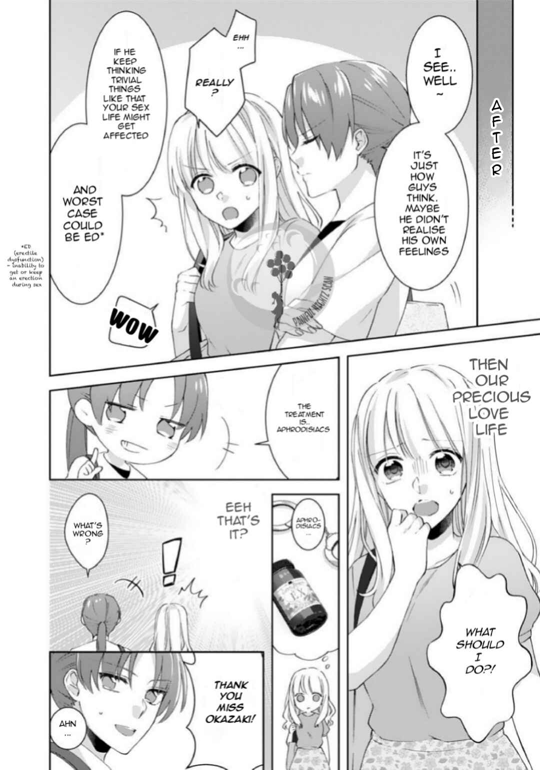 Kekkon made Ecchi wa Kinshi!?: Nengan no Shoya o Mukaeta Futari no Ohanashi. Chapter 7 - Page 7