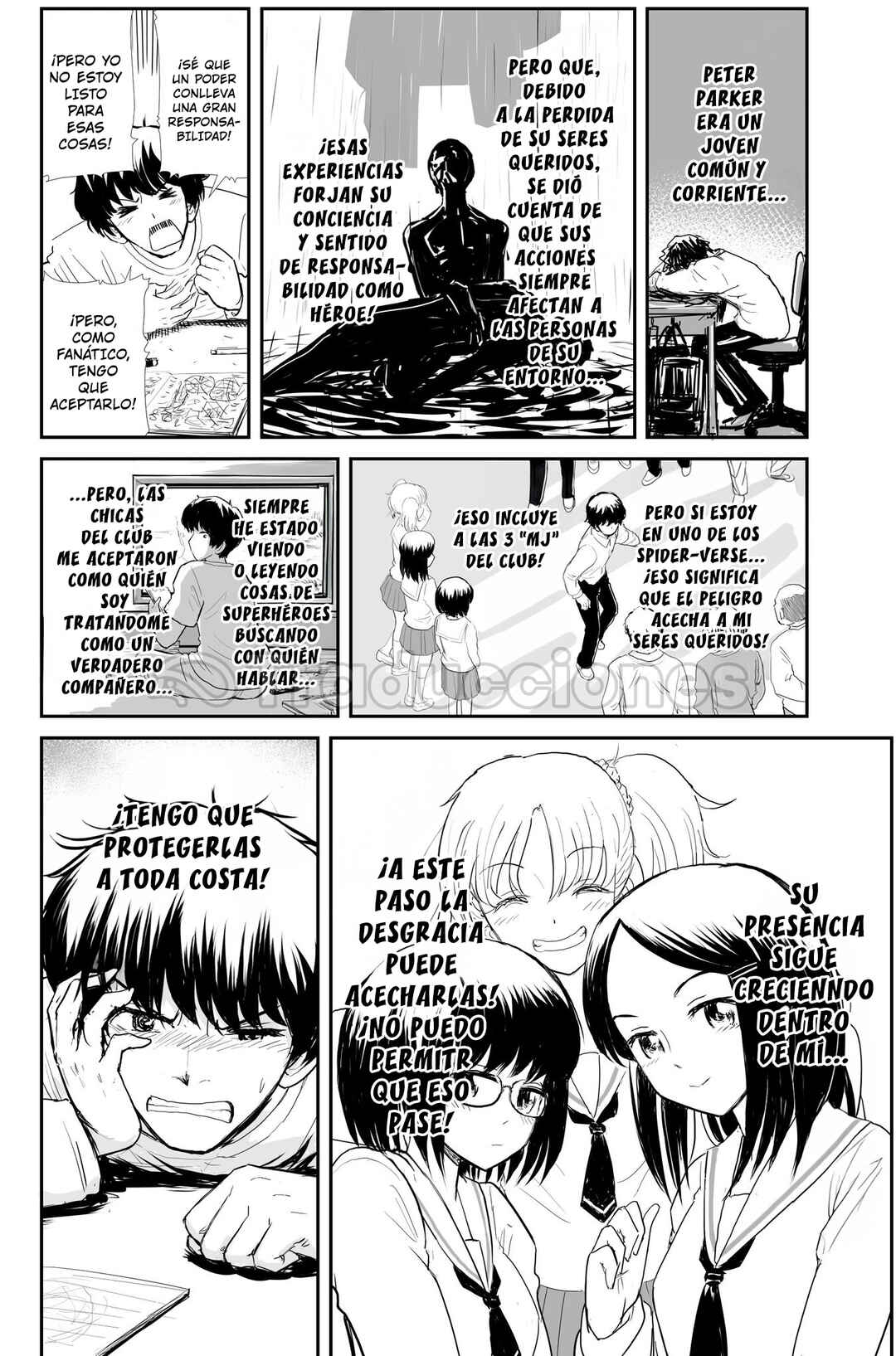 Me convertí en un hombre polilla Chapter ? - Page 8