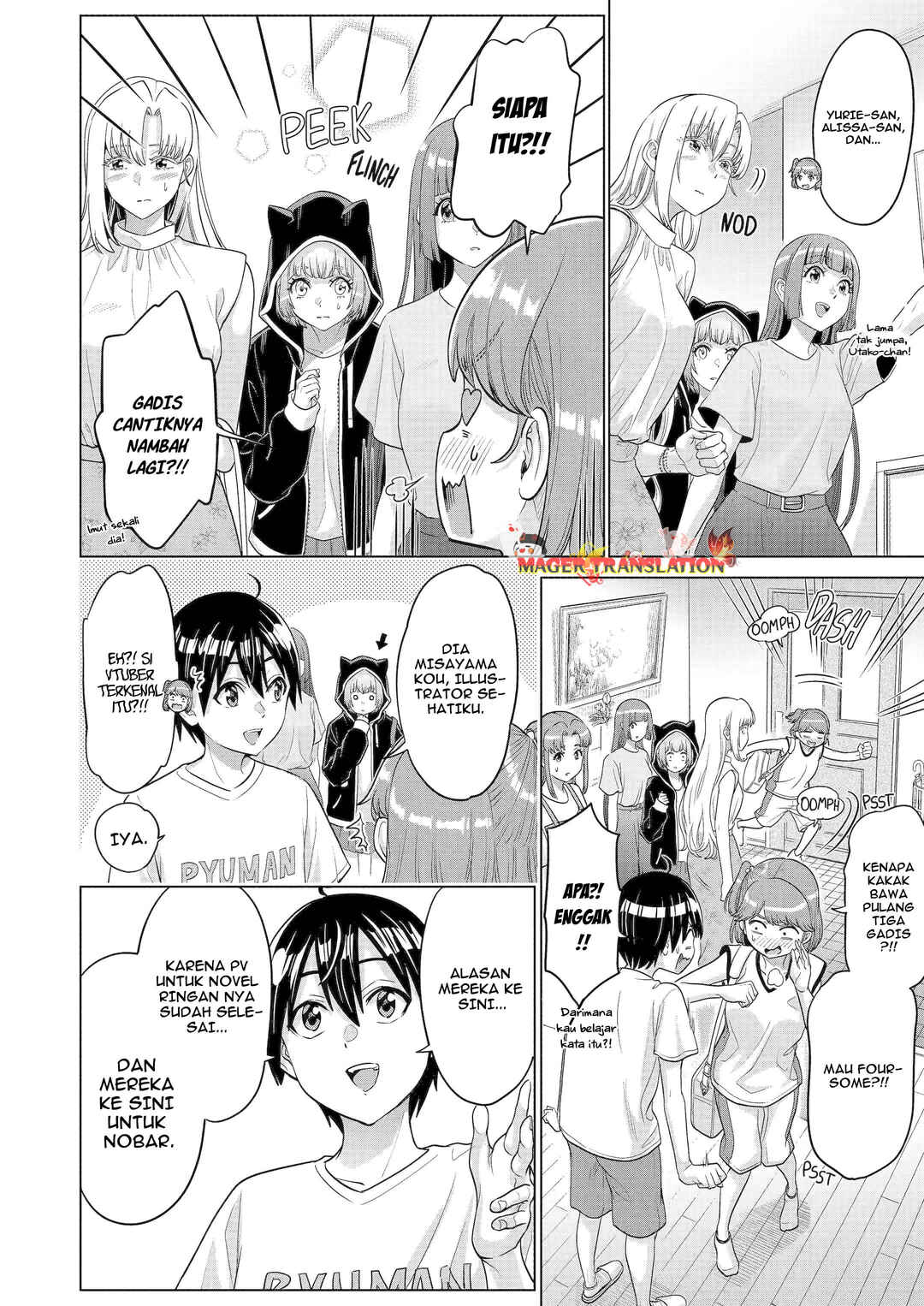 Koukousei WEB Sakka no Mote Seikatsu: "Anta ga Kami Sakka na Wakenai desho" to Boku o Futta Osananajimi ga Koukai Shiteru kedo Mou Osoi Chapter 22 - Page 9