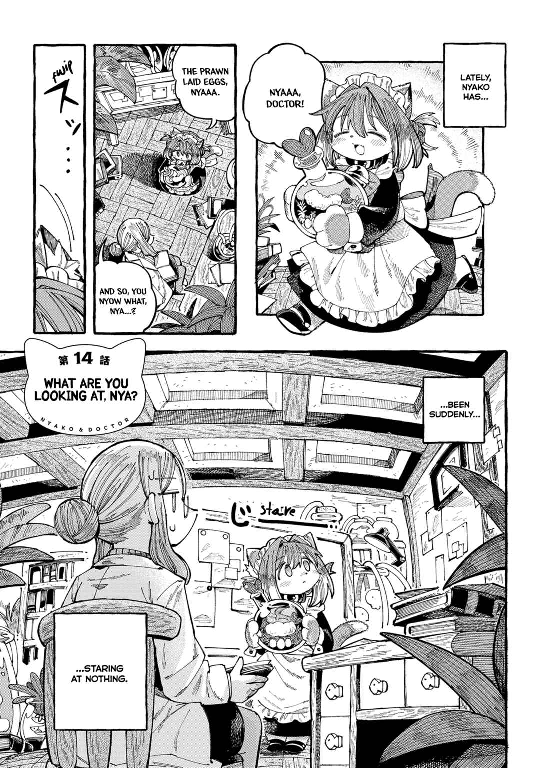 Nyako to Hakase Chapter 14 - Page 1