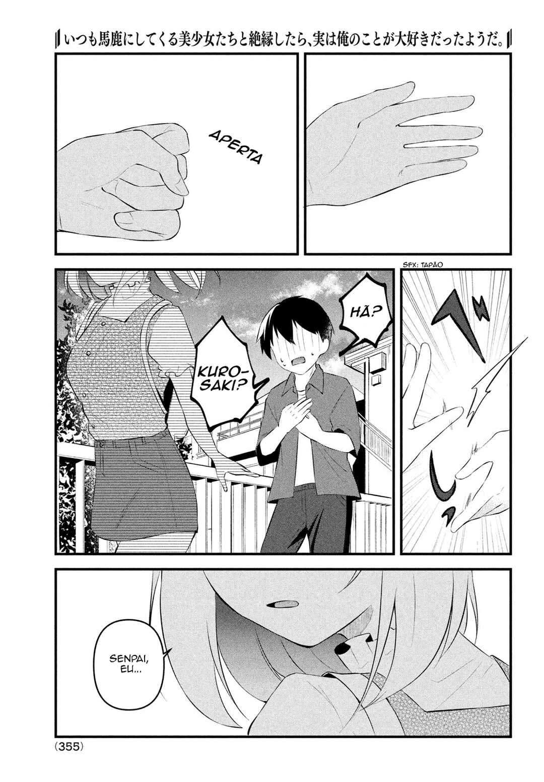 Itsumo Baka ni Shitekuru Bishoujo-tachi to Zetsuen Shitara, Jitsu wa Ore no koto ga Daisuki datta you da. Chapter 6 - Page 12