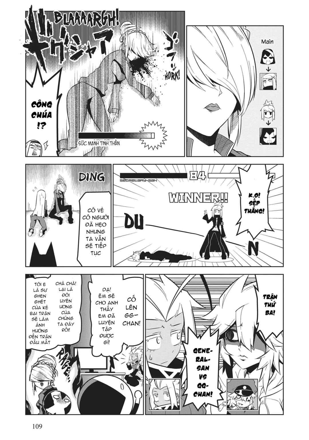 Zannen Onna Kanbu Black General-san Chapter 167 - Page 11