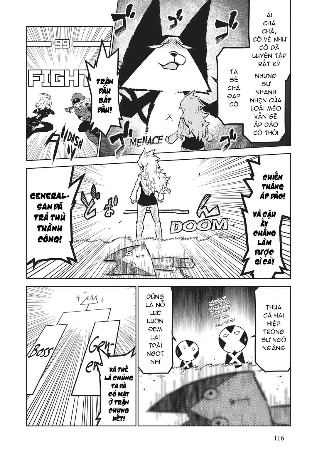 Zannen Onna Kanbu Black General-san Chapter 167 - Page 18