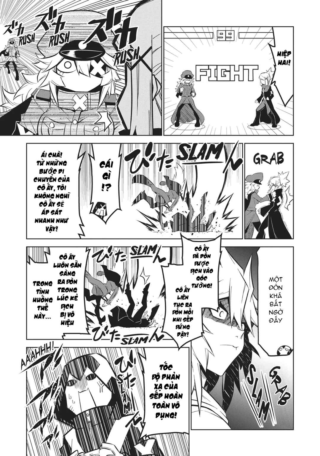 Zannen Onna Kanbu Black General-san Chapter 167 - Page 21