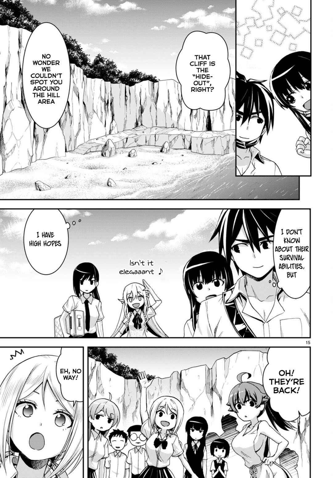Isekai Yurutto Survival Seikatsu ~Gakkou no Minna to Isekai no Mujintou ni Tenishitakedo Ore Dake Rakushou desu~ Chapter 16 - Page 16