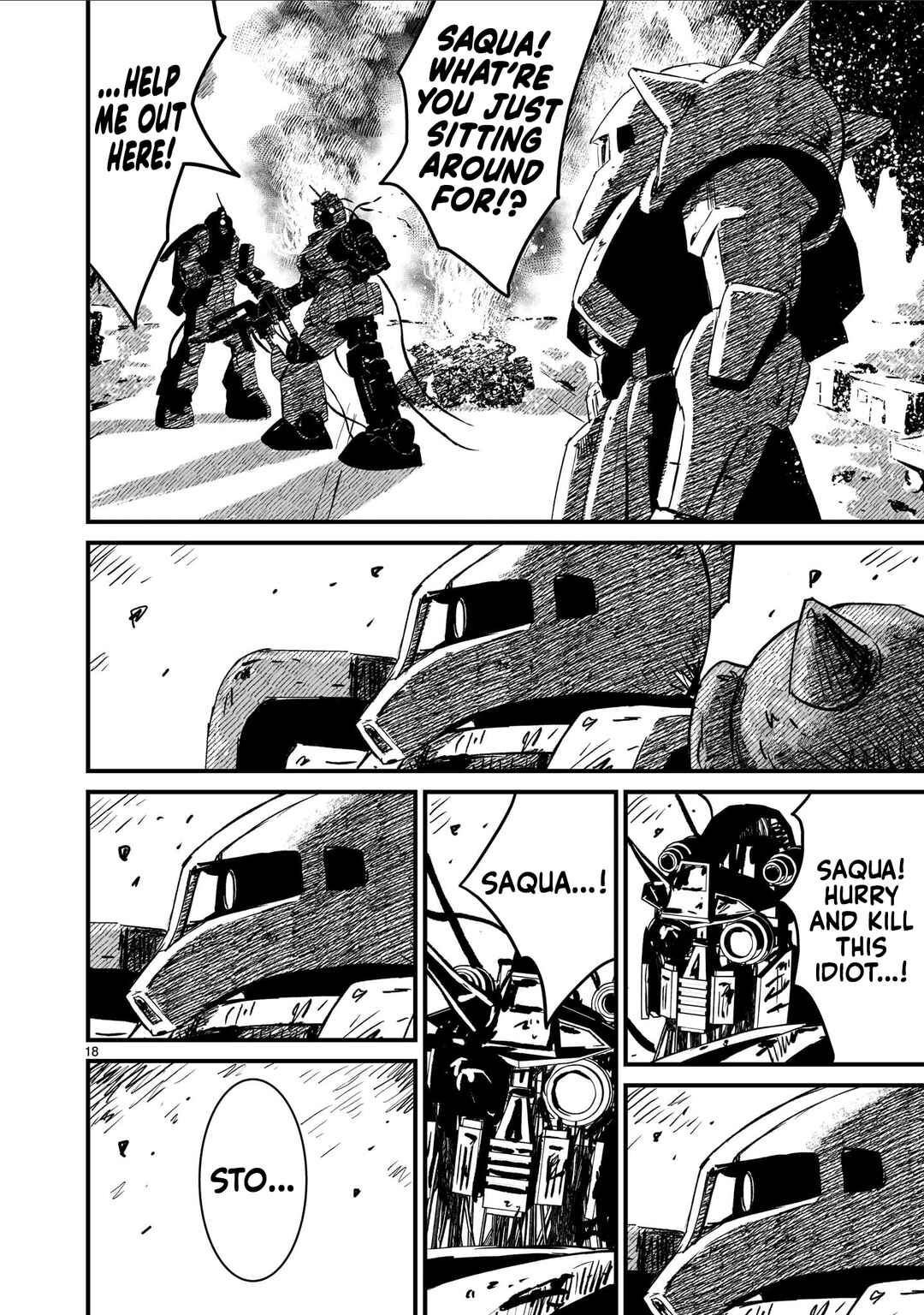 Mobile Suit Gundam: The battle tales of Flanagan Boone Chapter 35 - Page 18