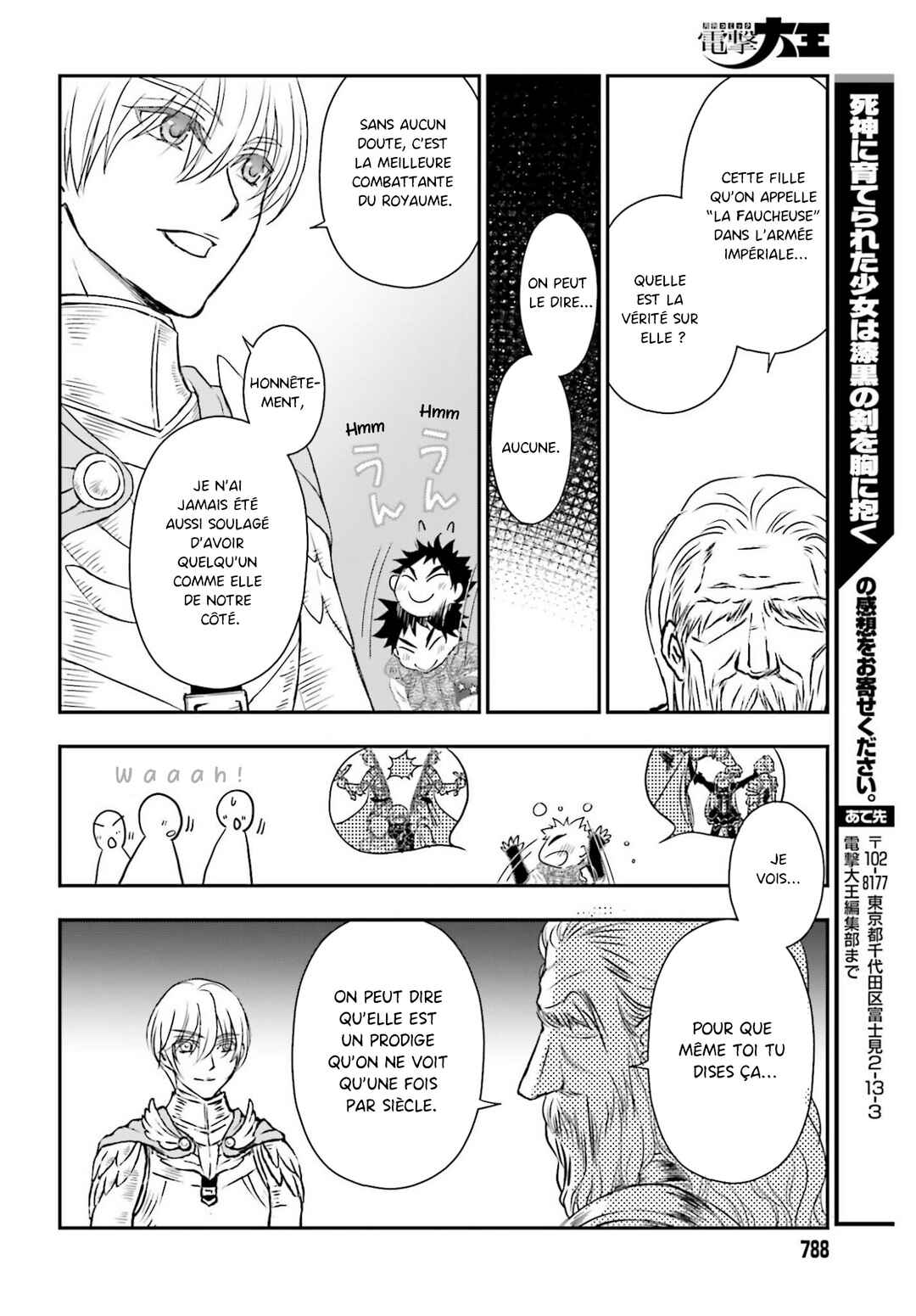 Shinigami ni Sodaterareta Shoujo wa Shikkoku no Tsurugi o Mune ni Idaku Chapter 55 - Page 38