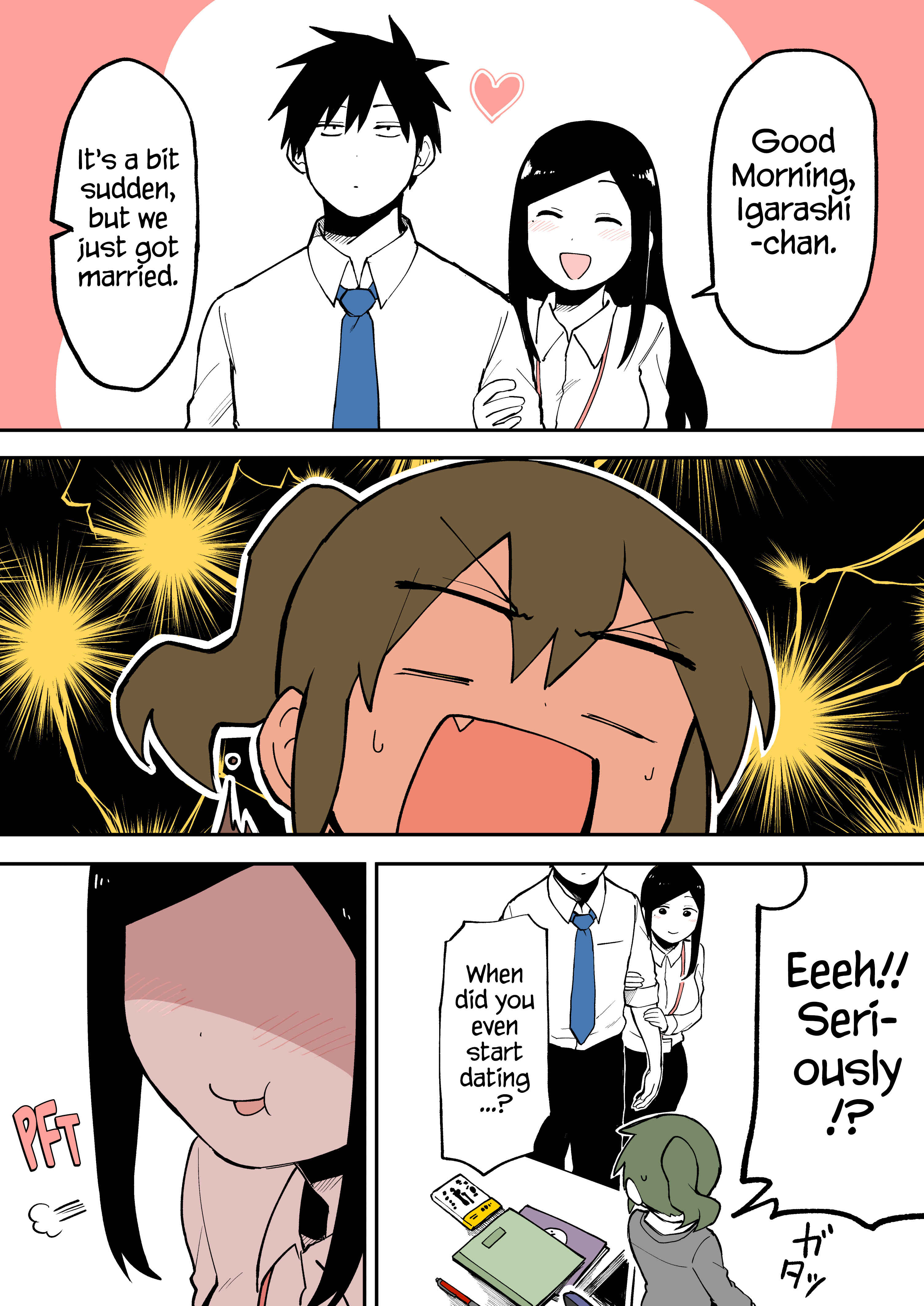 Senpai ga Uzai Kouhai no Hanashi Chapter 27 - Page 1