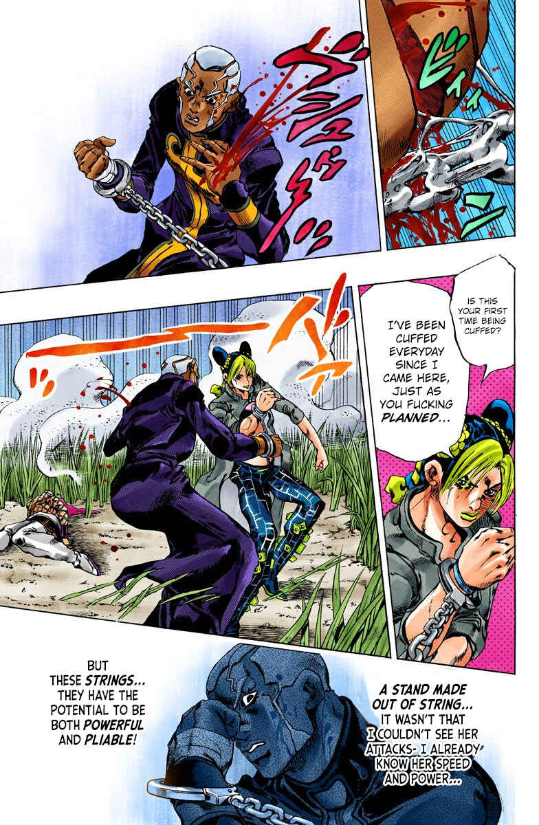 JoJo no Kimyou na Bouken: Part 6 - Stone Ocean Color-ban Chapter 93 - Page 13