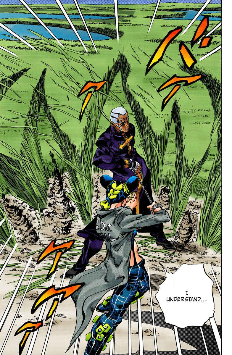 JoJo no Kimyou na Bouken: Part 6 - Stone Ocean Color-ban Chapter 93 - Page 17