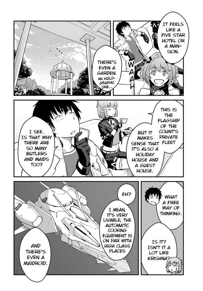 Mezametara Saikyou Soubi to Uchuusen-mochi datta node, Ikkodate Mezashite Youhei to shite Jiyuu ni Ikitai Chapter 34.2 - Page 12