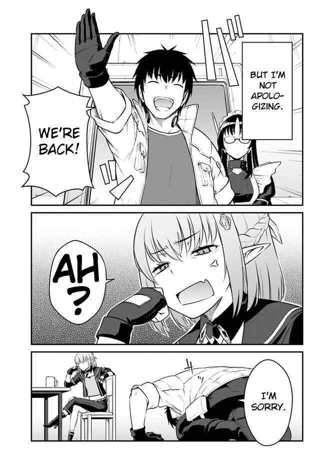 Mezametara Saikyou Soubi to Uchuusen-mochi datta node, Ikkodate Mezashite Youhei to shite Jiyuu ni Ikitai Chapter 34.2 - Page 3
