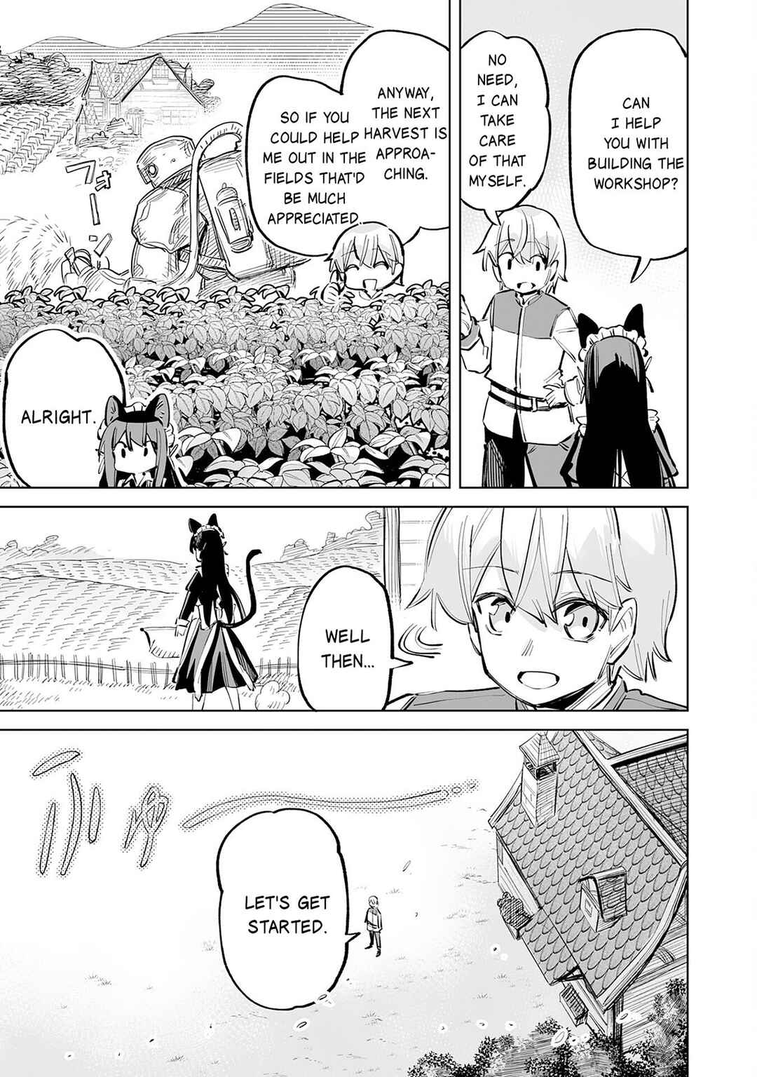 Kaikosareta Kyuutei Renkinjutsushi wa Henkyou de Dai Nouen wo Tsukuriageru ~Sokoku wo Oidasareta kedo, Saikyou Ryouchi de Slow Life wo Ouka suru~ Chapter 6 - Page 20