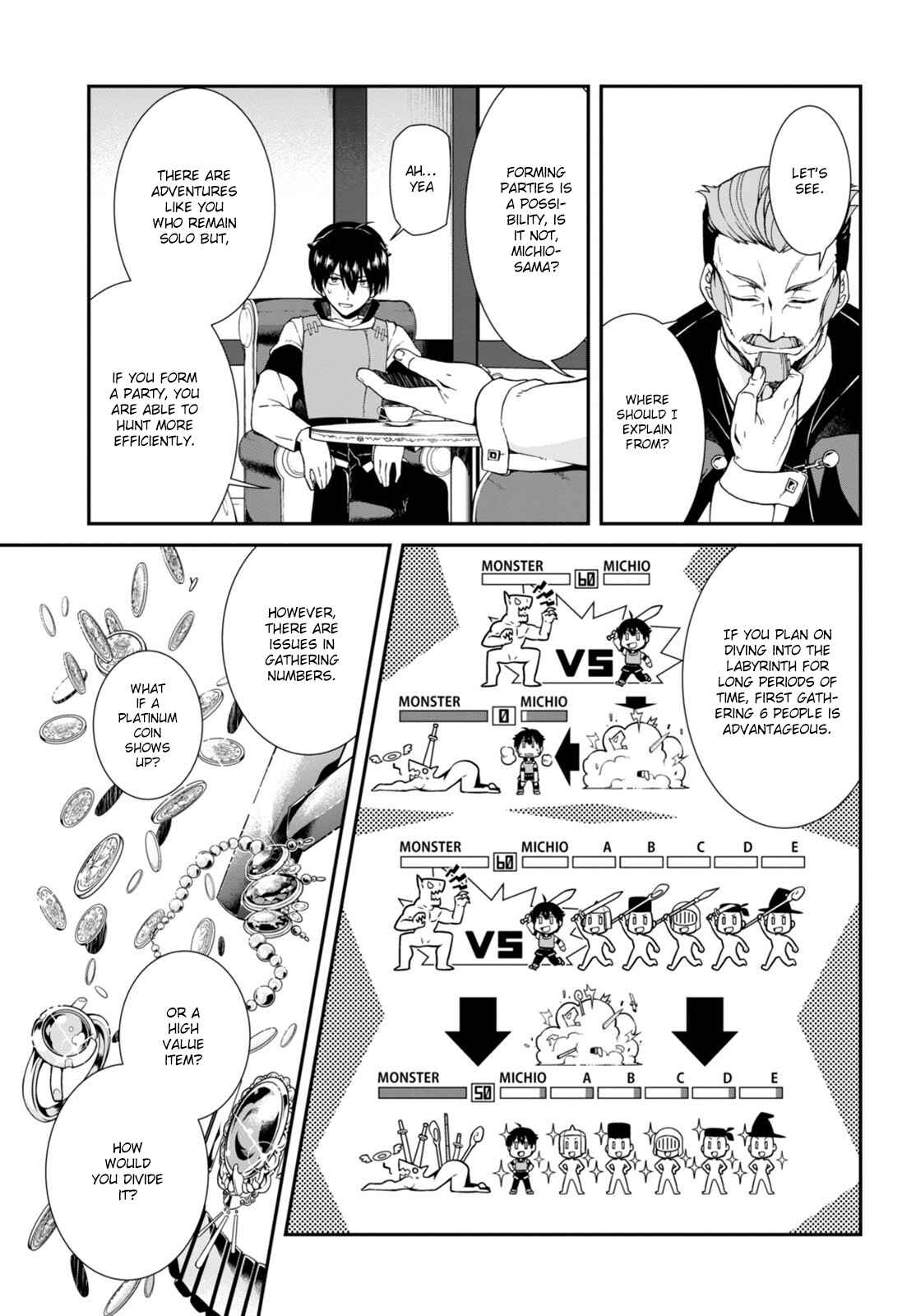 Isekai Meikyuu de Harem o Chapter 4 - Page 4