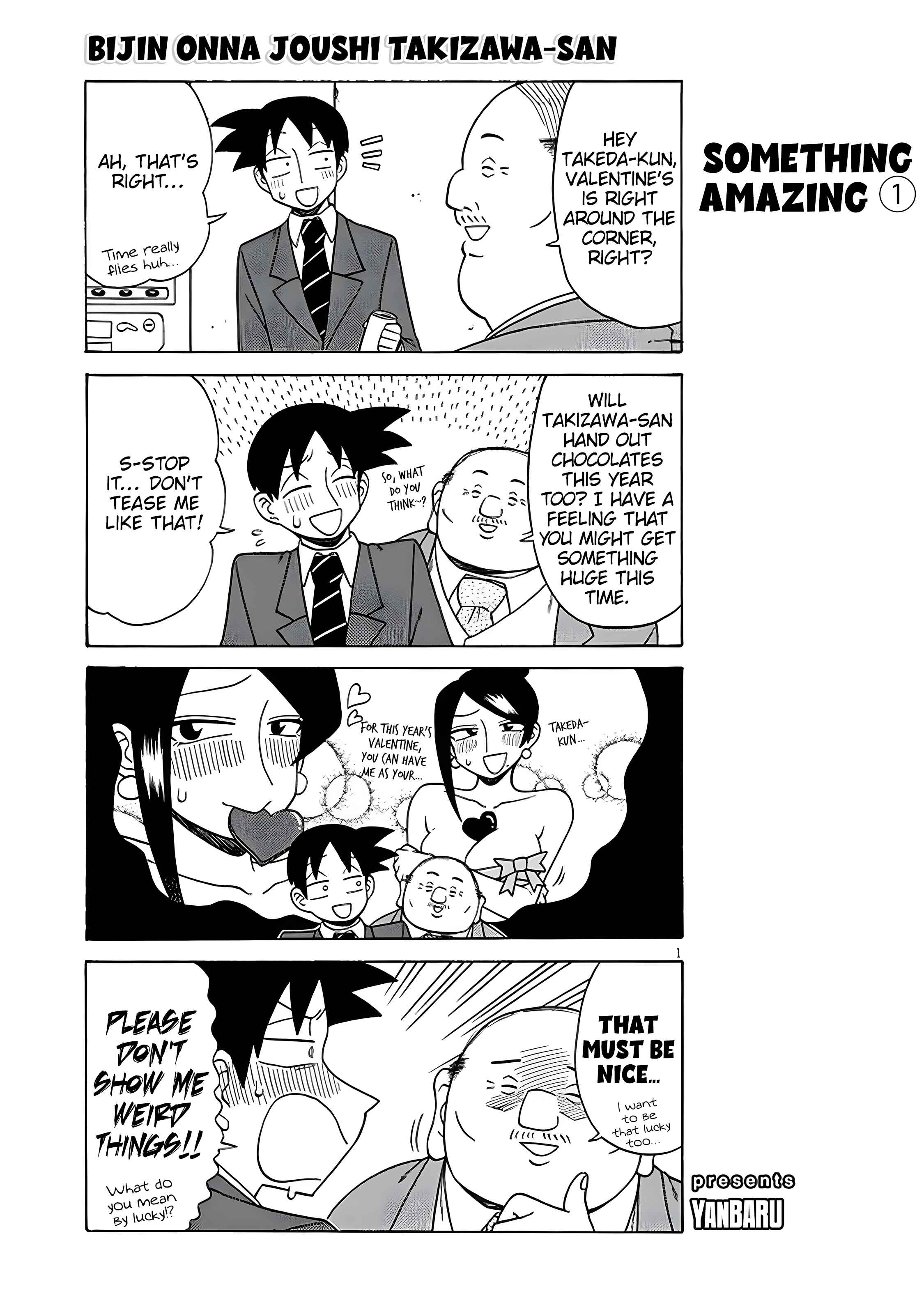Bijin Onna Joushi Takizawa-san Chapter 132 - Page 1