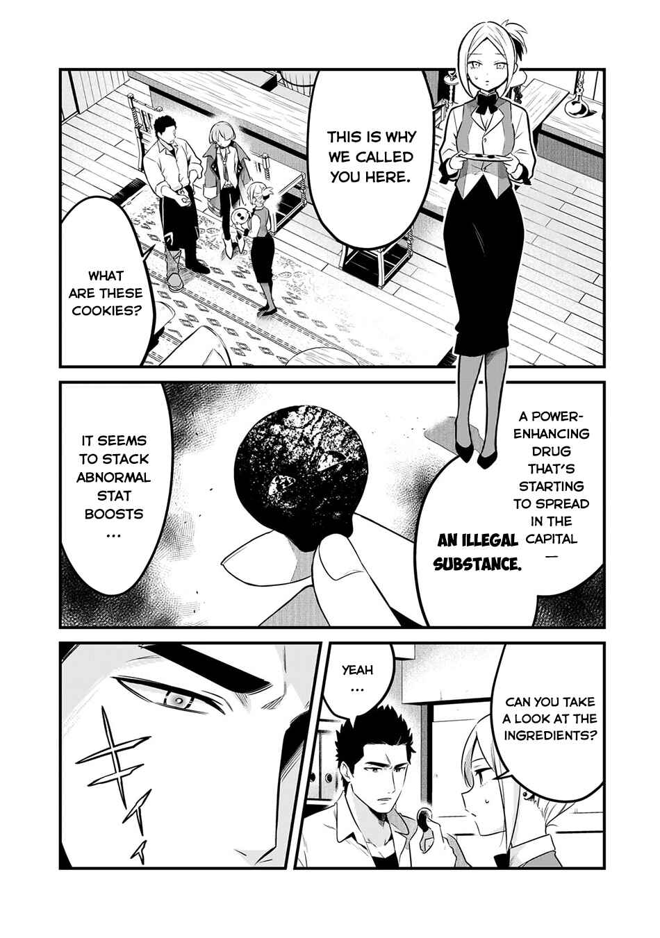 Tsuihousha Shokudou e Youkoso! ~Saikyou Party o Tsuihousareta Ryourinin (Lv. 99) wa, Inaka de Nengan no Boukensha Shokudou o Hirakimasu!~ Chapter 54 - Page 22